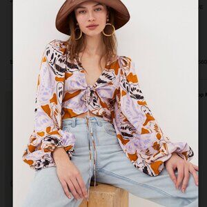 Esmeralda Crop Top For Love And Lemons